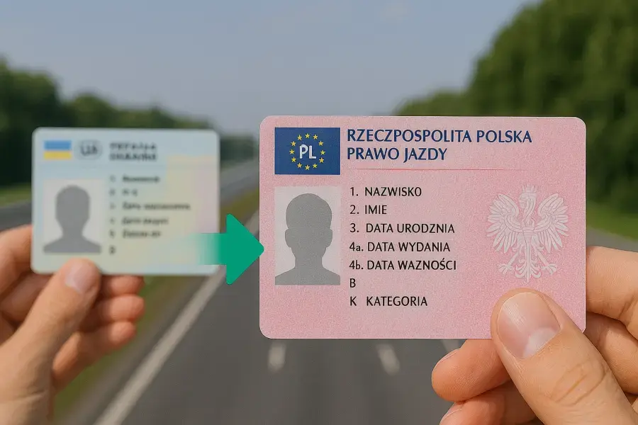 Wymiana prawa jazdy na polskie